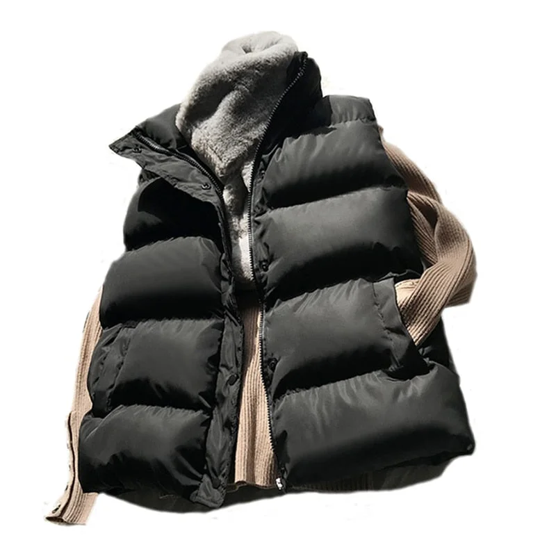 Women's Puffer Jacket | Padded Jacket | Sleeveless Puffer Jacket | Warm Puffer Outwear | Women Vest Jacket | Warm Coat | Winter Waistcoat