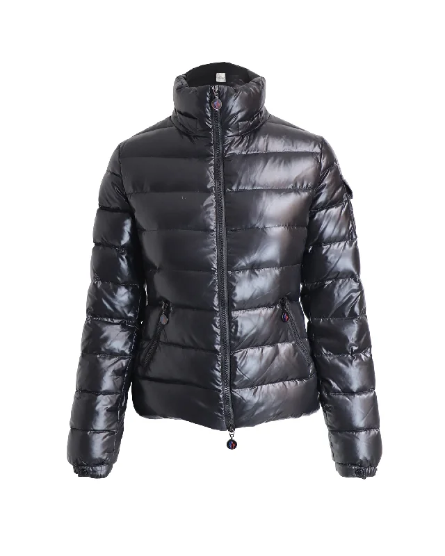 Moncler Padded Down Jacket in Black Nylon