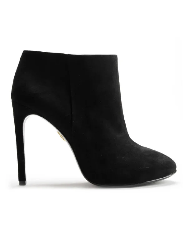 Adelle Suede Cut Off Bootie