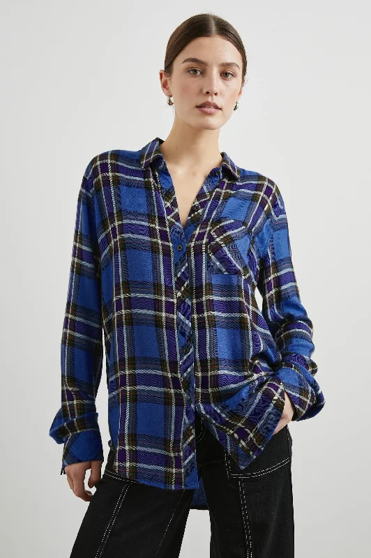 HUNTER SHIRT - SAPPHIRE INDIGO