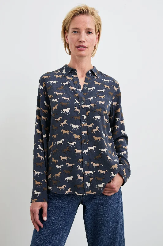 KATE SHIRT - HORSES