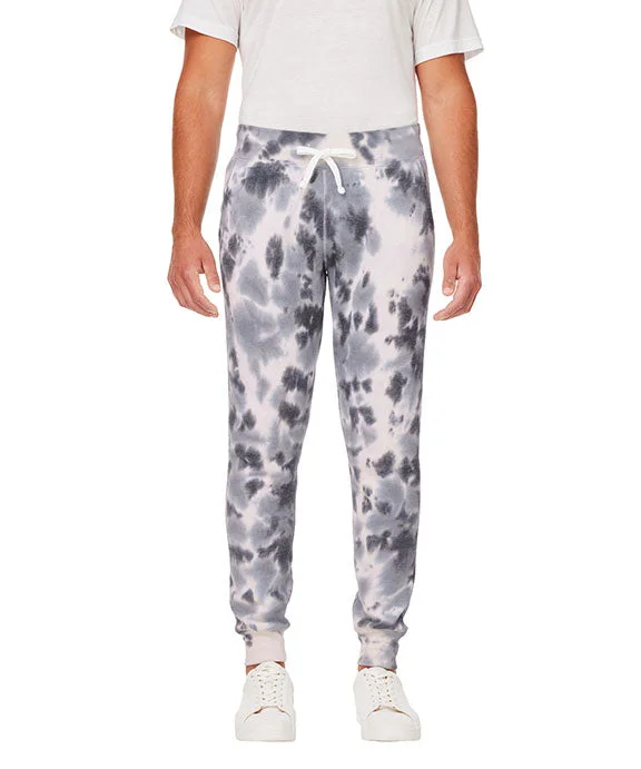 8884JA - J America Adult Tie Dye Fleece Jogger Pants