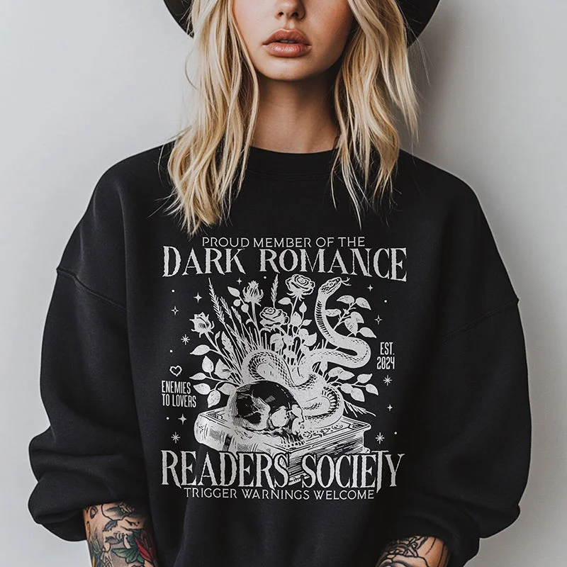 Dark Romance Readers Society Crewneck Sweatshirt