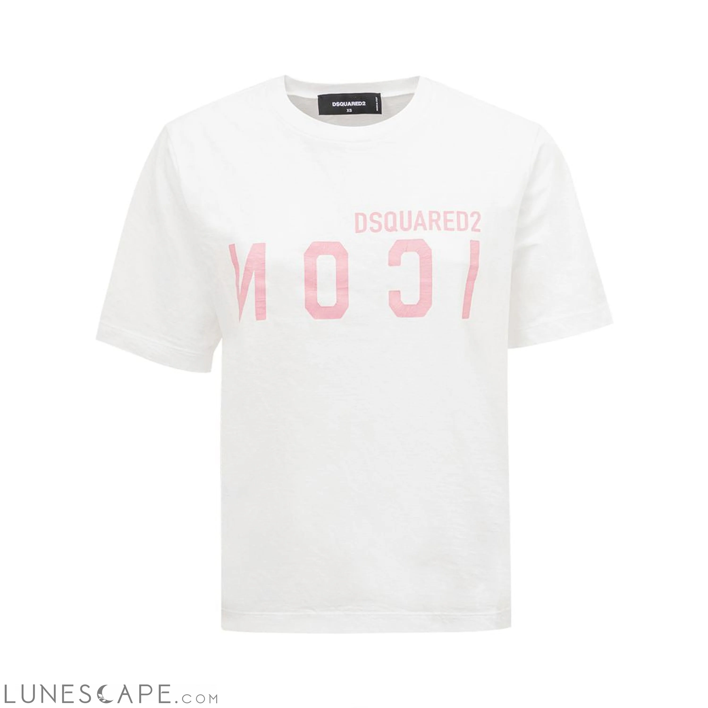 Dsquared² Elegant Cotton White Tee for Stylish Women