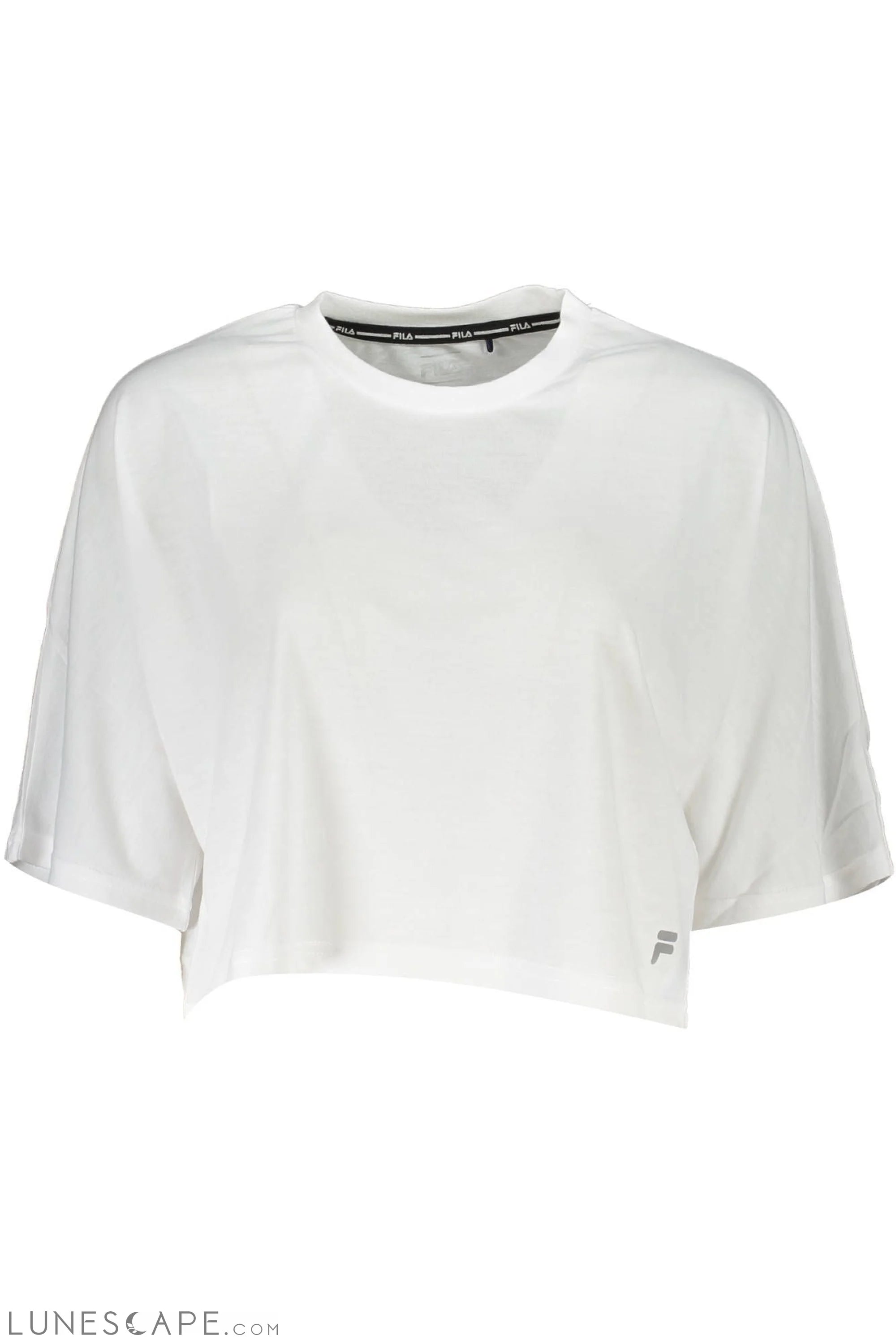 Fila White Polyester Women T-Shirt