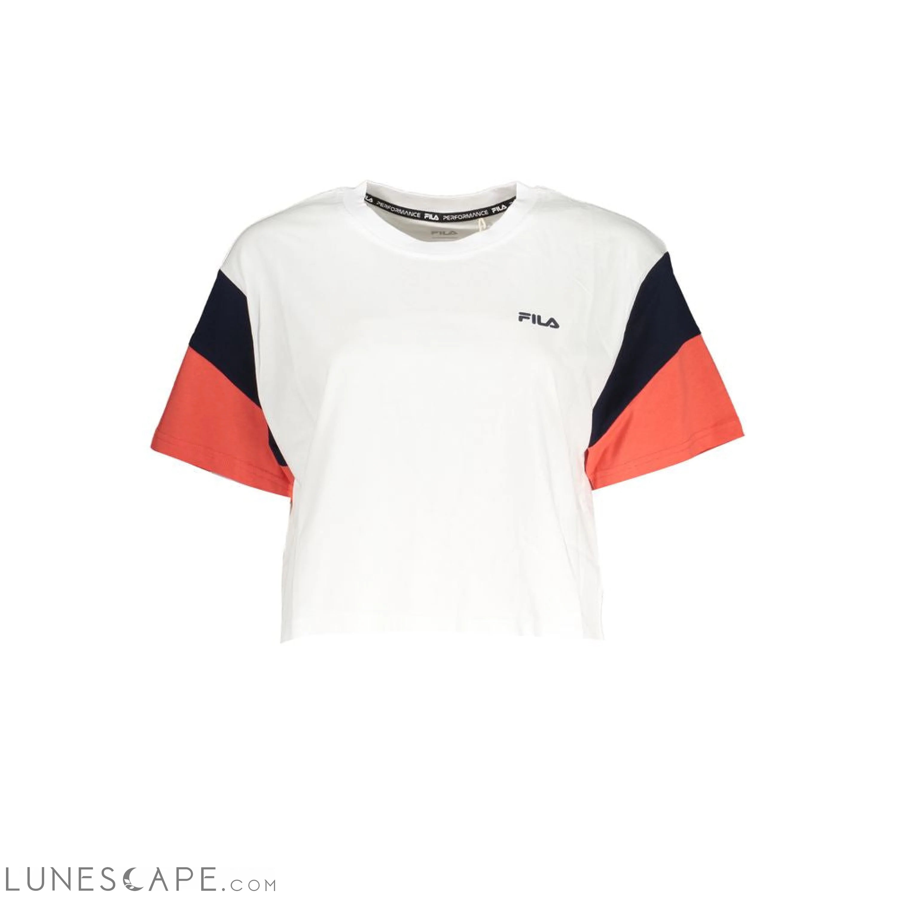 Fila White Cotton Tops & T-Shirt