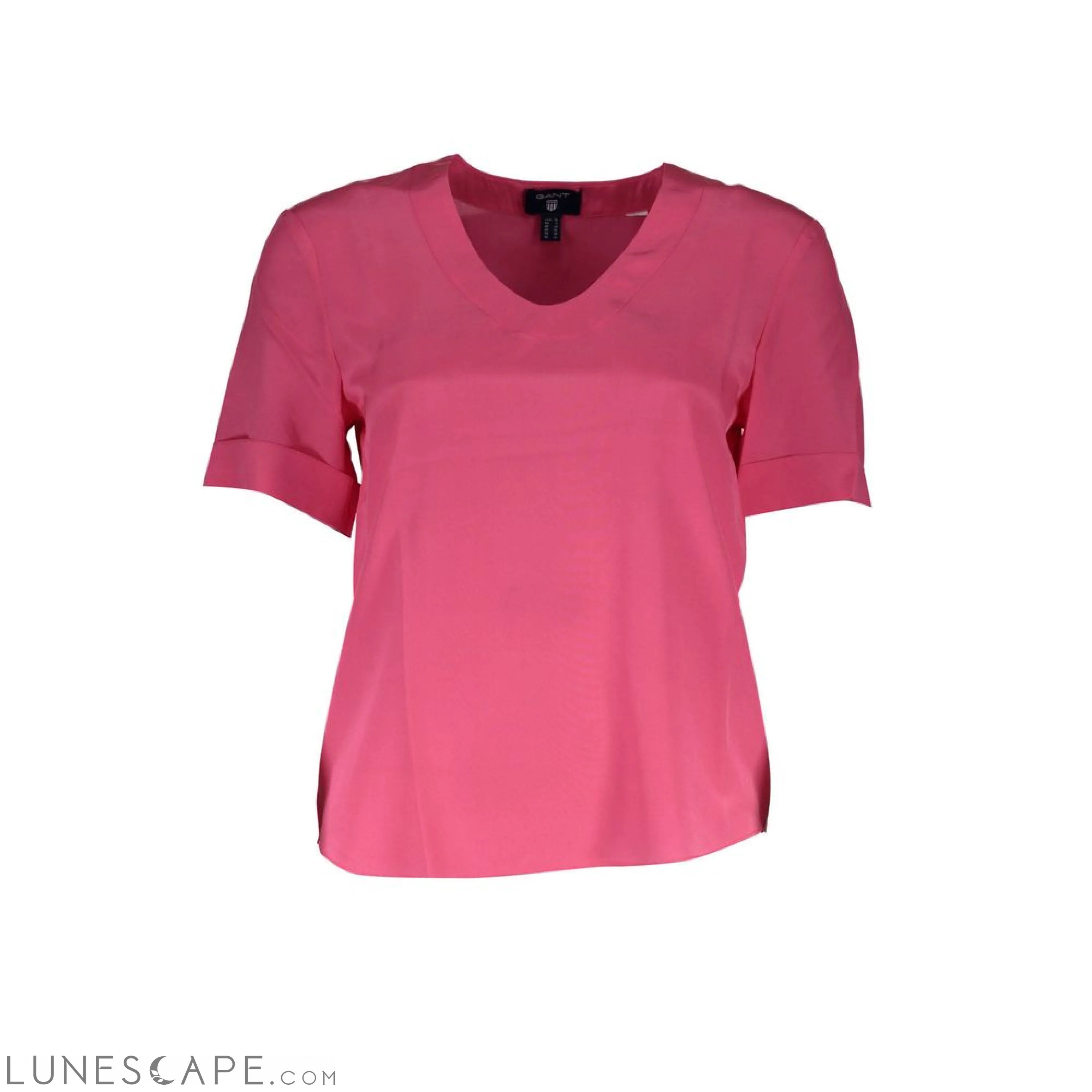 Gant Pink Silk Tops & T-Shirt