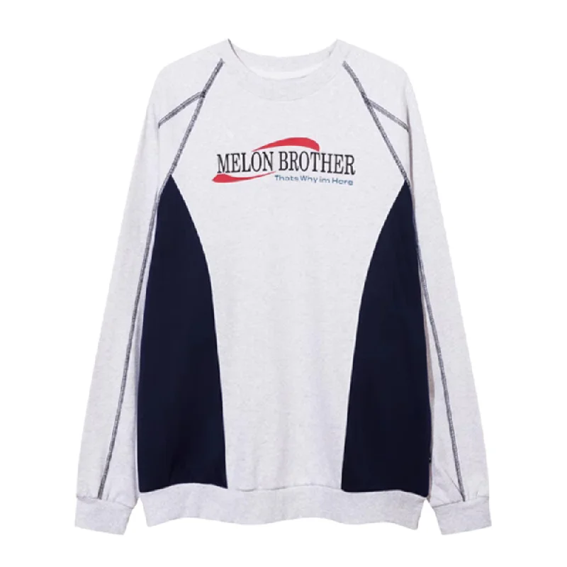 High Street Switching Letter Sweatshirt