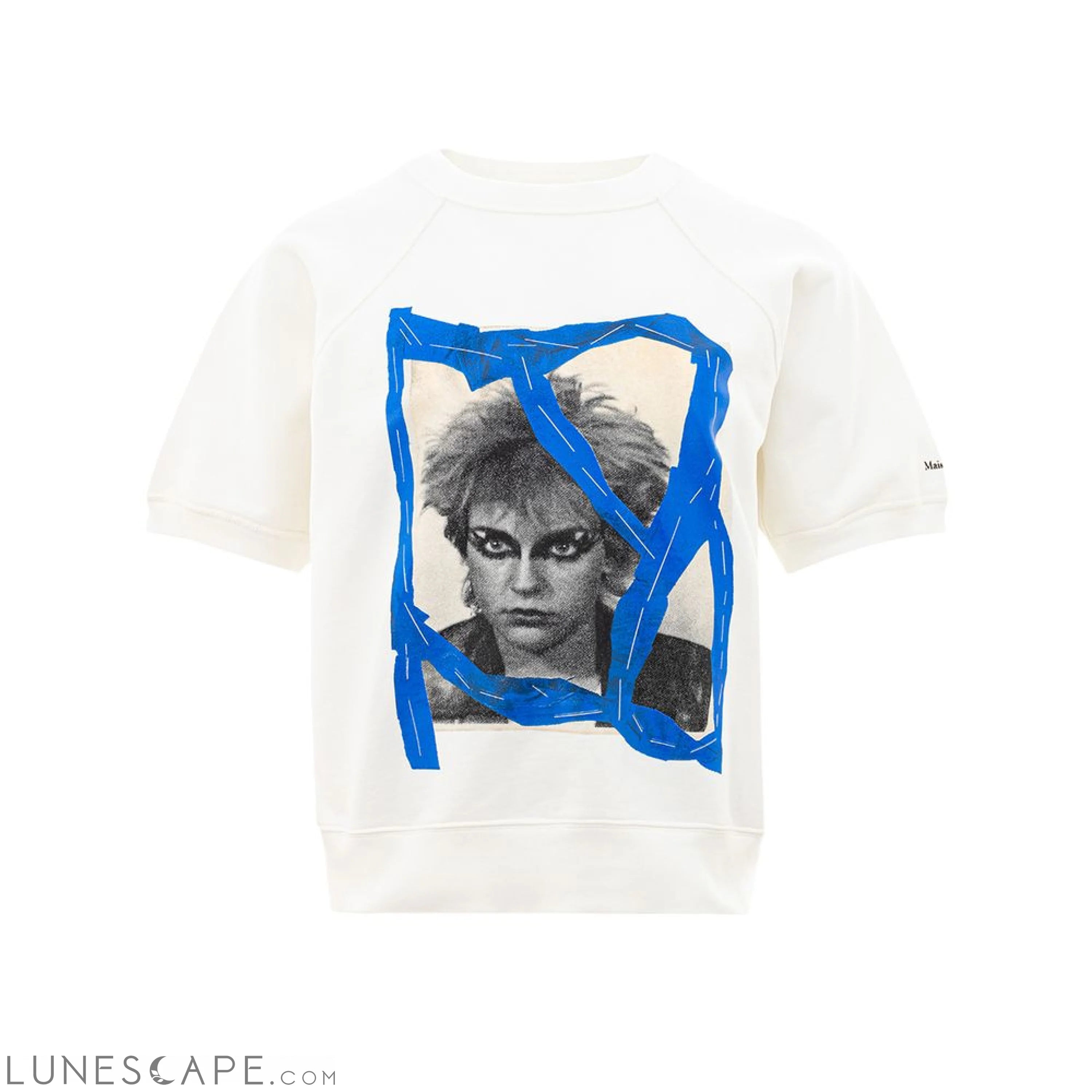 Maison Margiela Chic White Cotton Top for Style Enthusiasts