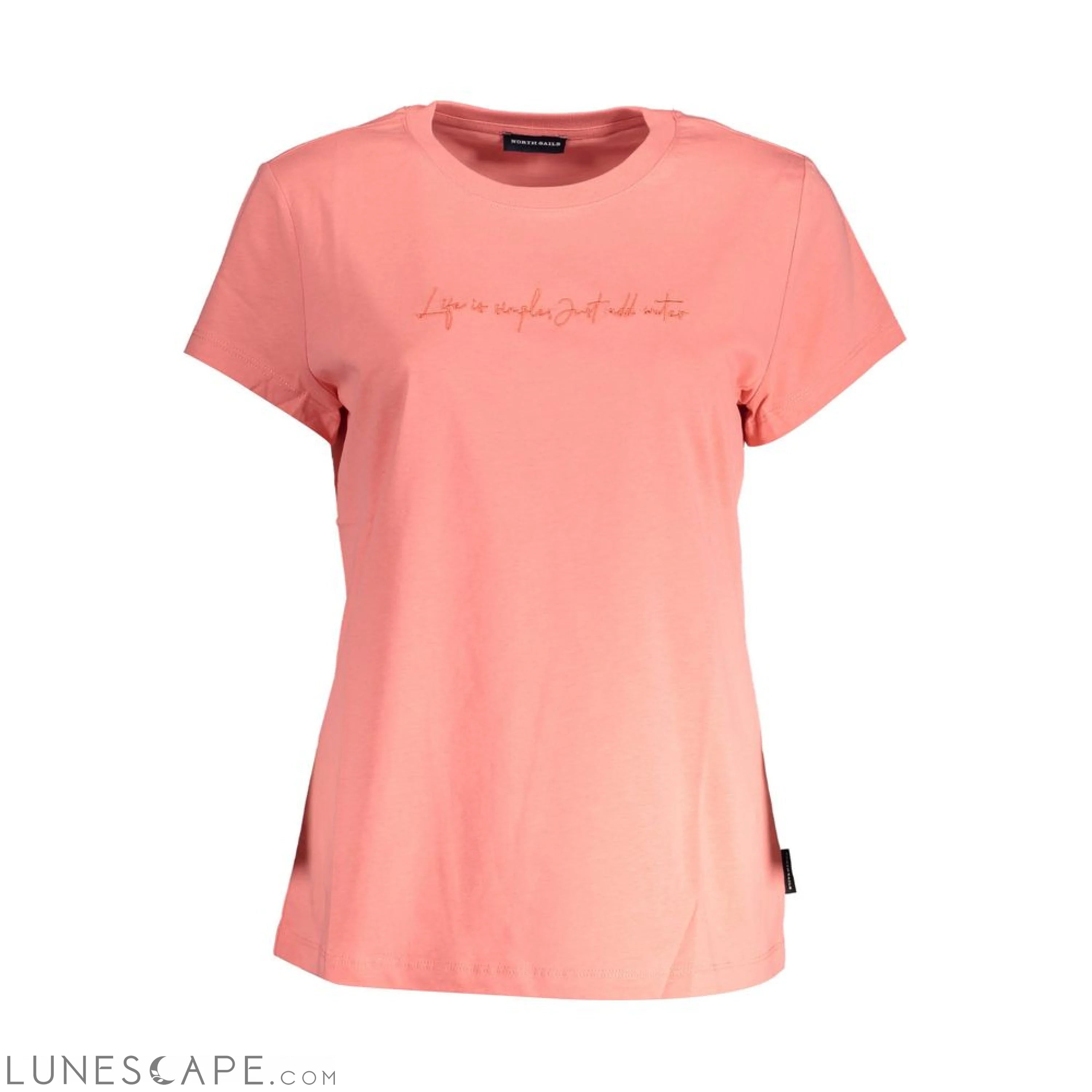 North Sails Pink Cotton Women T-Shirt