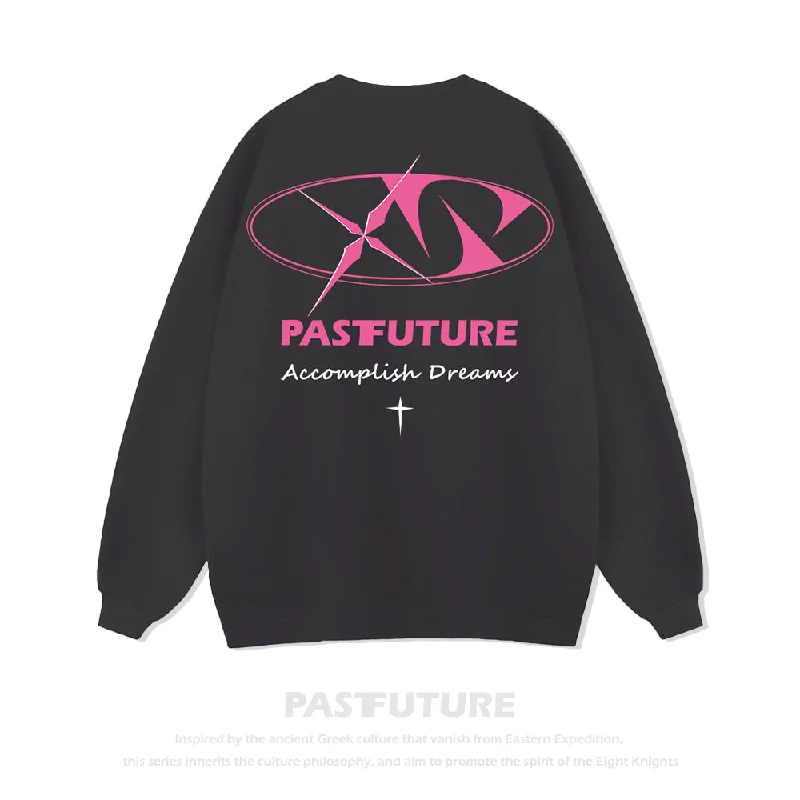 Past Future | Four-pointed Star Design Sweatshirt