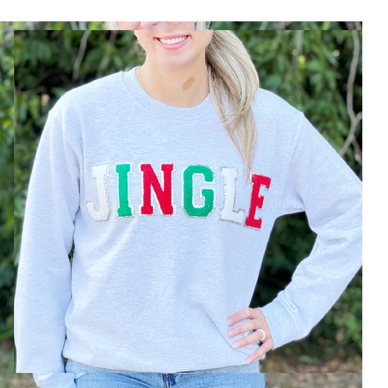 SW-6723 Jingle Grey Sweatshirt