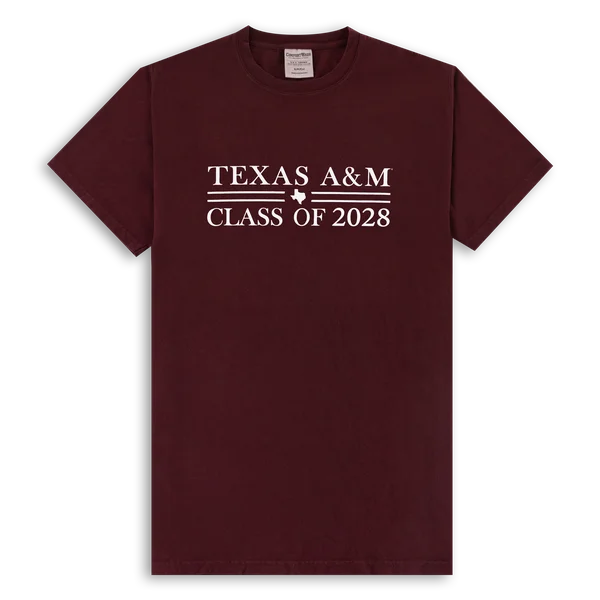 Texas A&M Class of 2028 T-Shirt