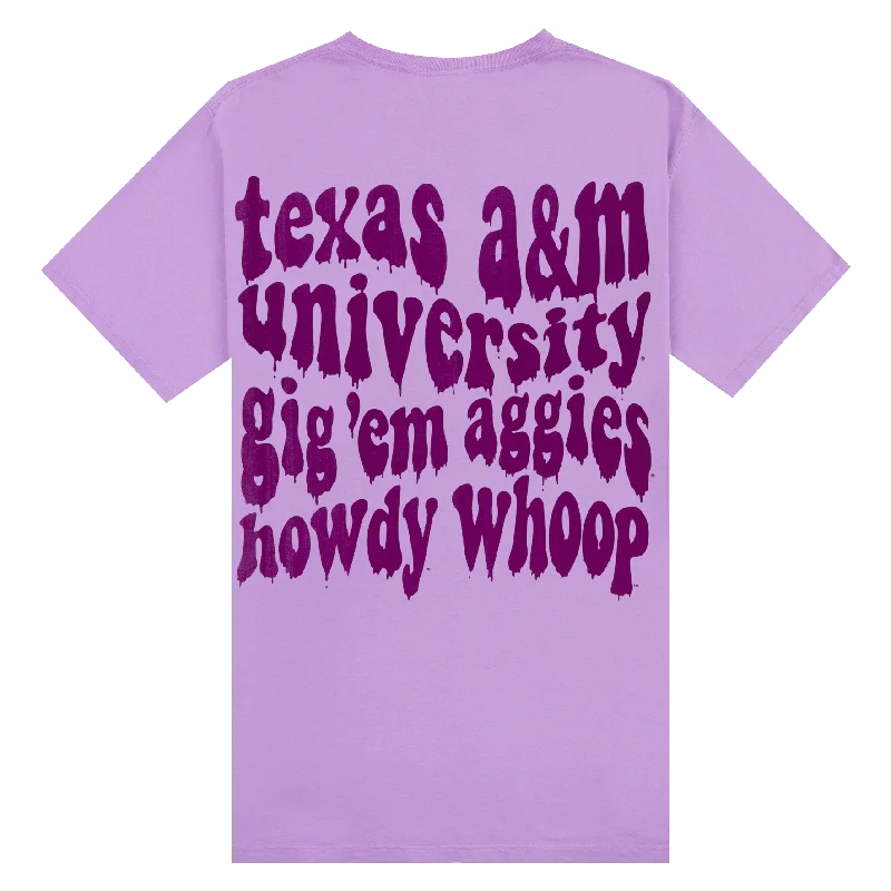 Texas A&M Dripping Aggies T-Shirt