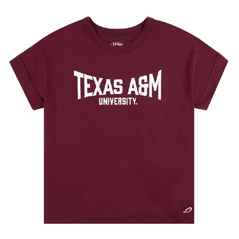 Texas A&M University Slub Short Sleeve Tee