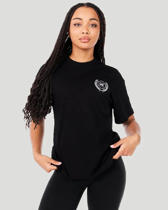 Women's Heritage Oversized Tee - Black