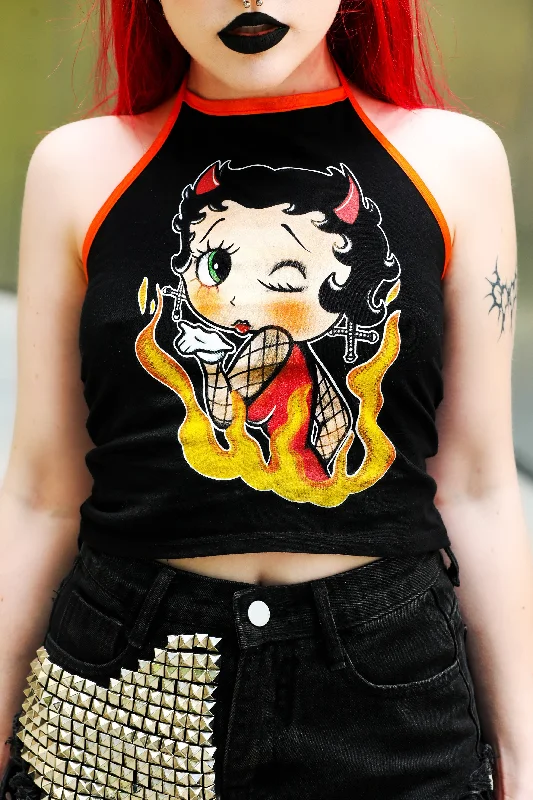 Betty Boop Halter Top