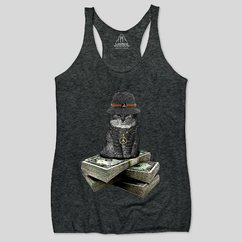 BIG DADDY KITTY WOMEN'S RACERBACK TANK