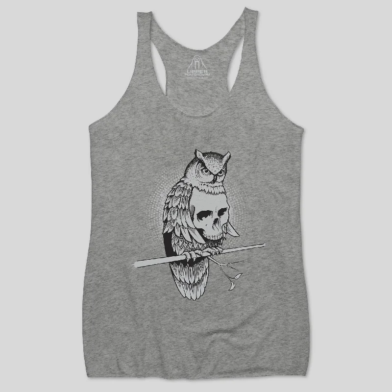 OWLSOME WOMEN'S RACERBACK TANK