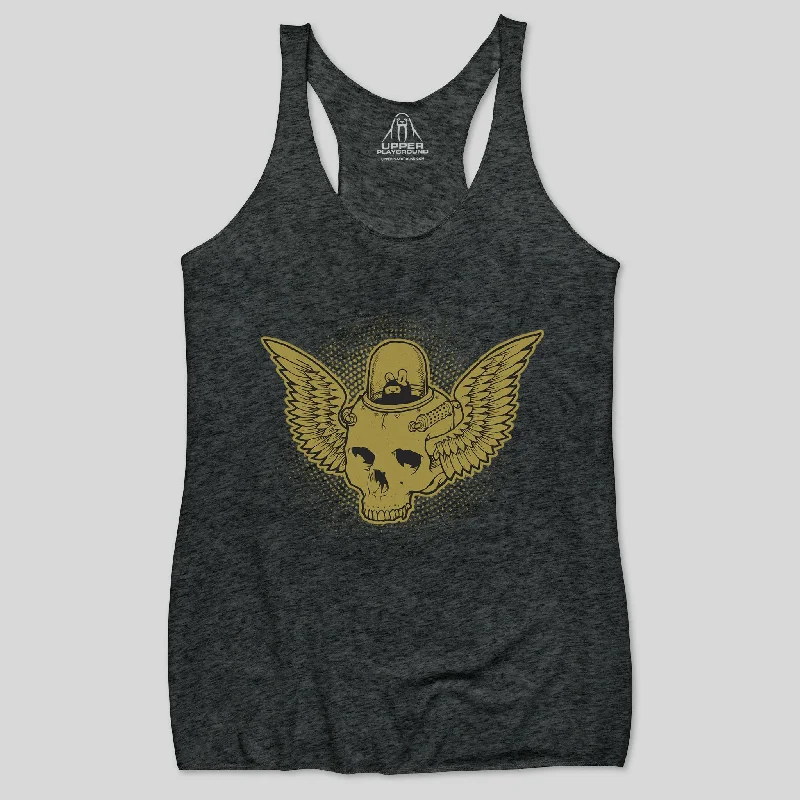 SKULL RIDER WOMEN'S RACERBACK TANK