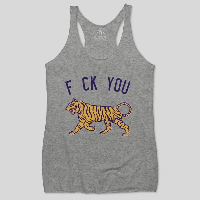 FU TIGER WOMEN'S RACERBACK TANK