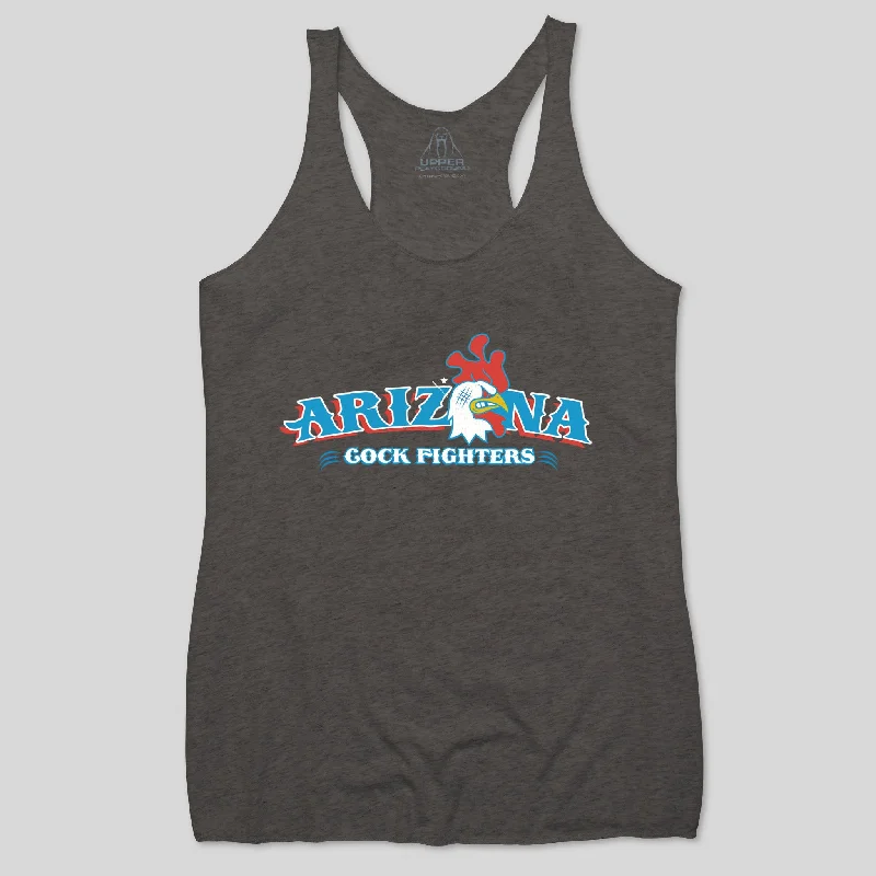 UPLB AZ Cock Fighters  WOMEN'S RACERBACK TANK