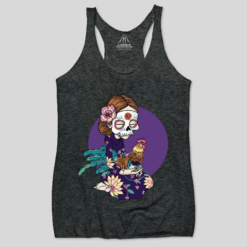 DAY OF THE DEAD WOMEN'S RACERBACK TANK