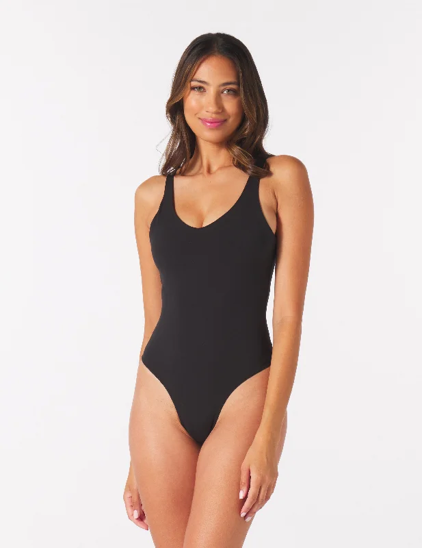 Sculpt Body Suit: Black