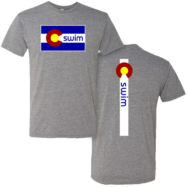 Swim Colorado Flag T-Shirt