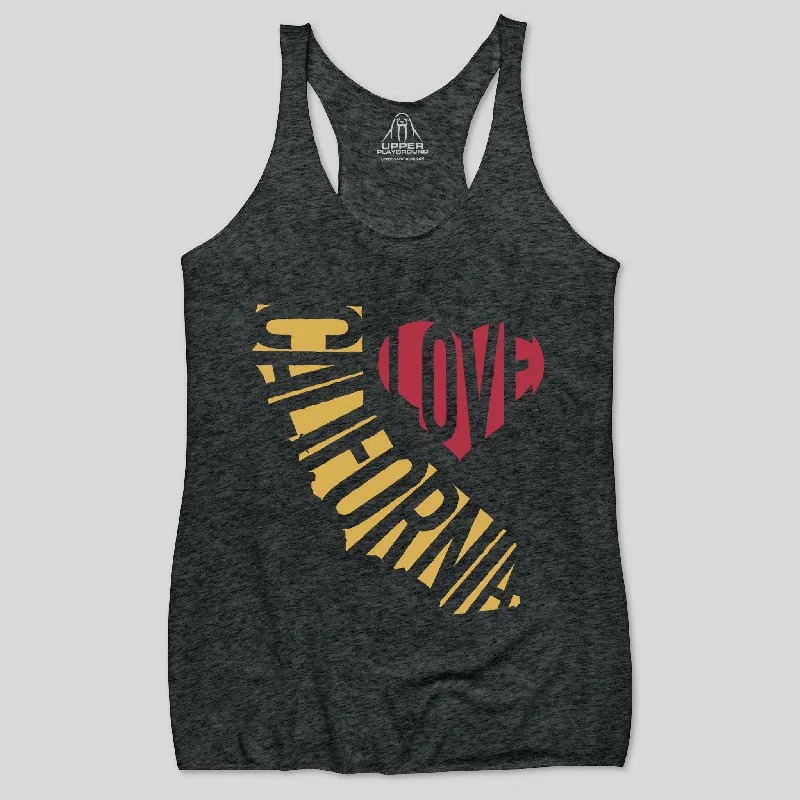 CA LOVE WOMEN'S RACERBACK TANK