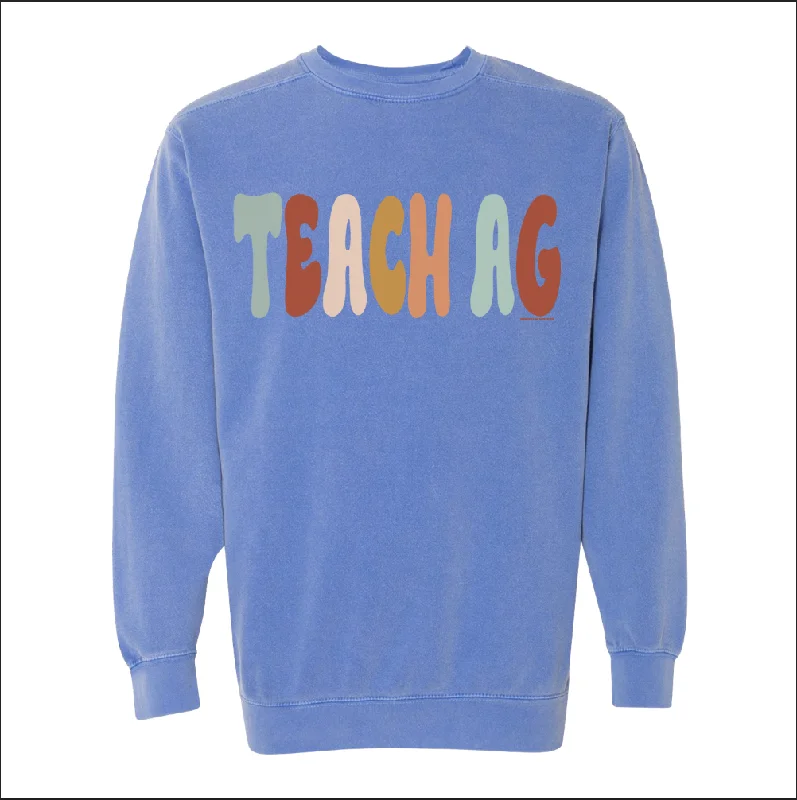 Boho Teach Ag Crewneck (S-3XL) - Multiple Colors!