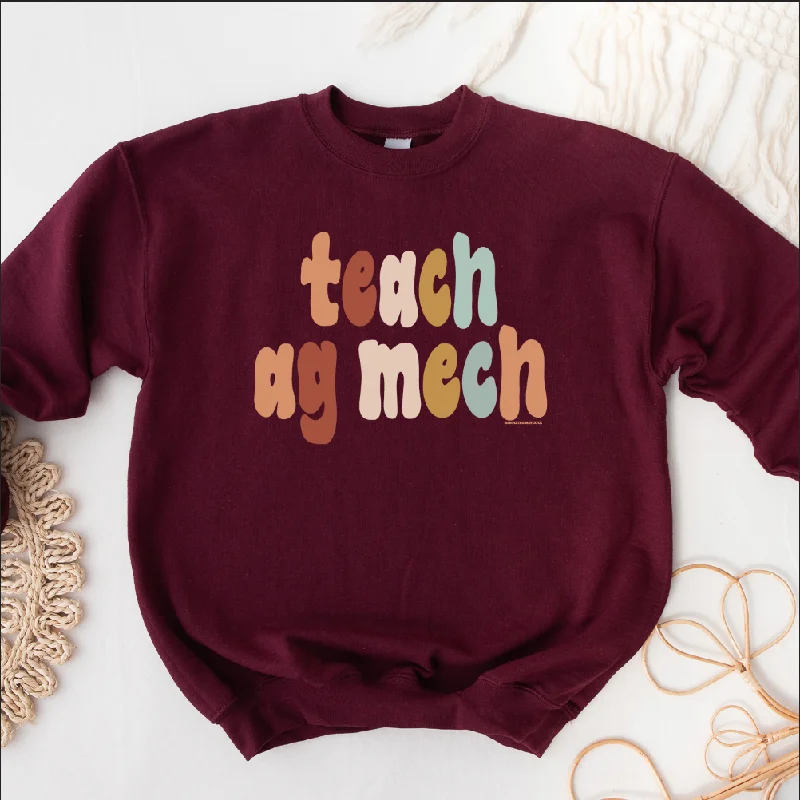 Boho Teach Ag Mech Crewneck (S-3XL) - Multiple Colors!