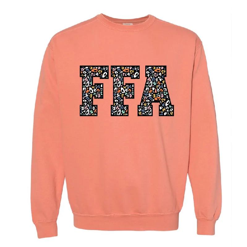 Colorful Cheetah FFA Crewneck (S-3XL) - Multiple Colors!