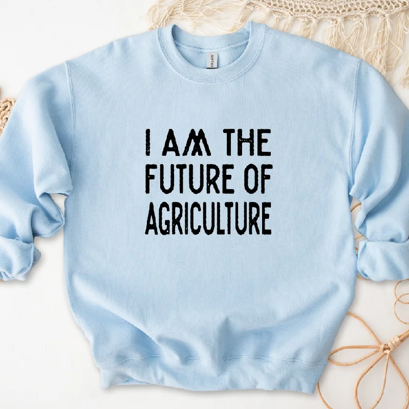 Distressed I Am The Future Of Agriculture Crewneck (S-3XL) - Multiple Colors!