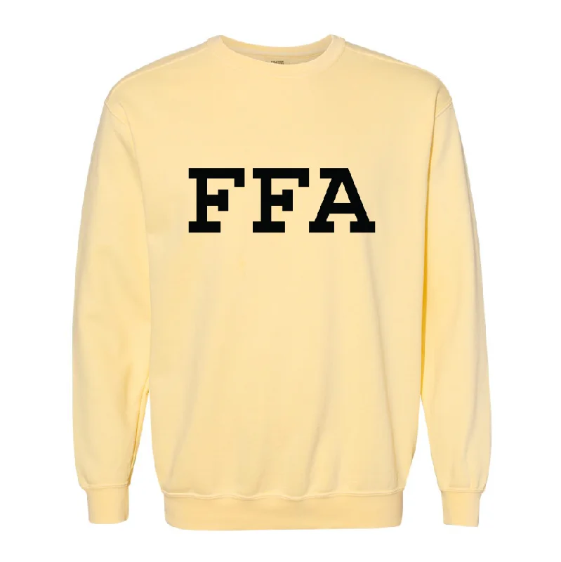 FFA Black Ink Crewneck (S-3XL) - Multiple Colors!