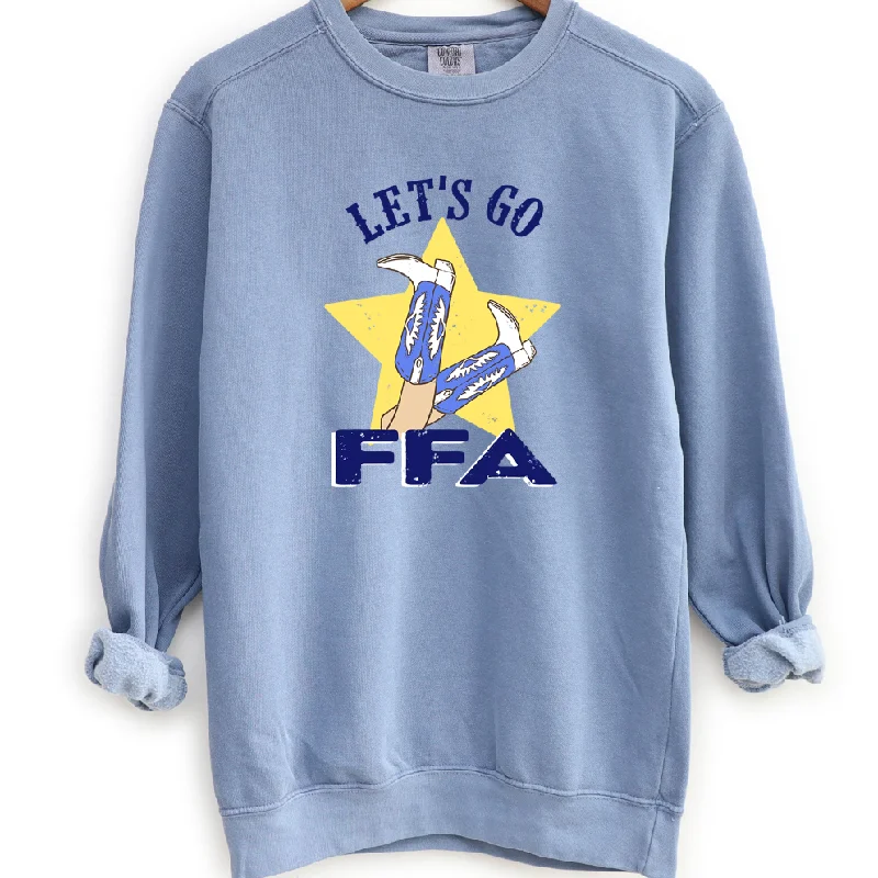 Let's Go FFA Crewneck (S-3XL) - Multiple Colors!