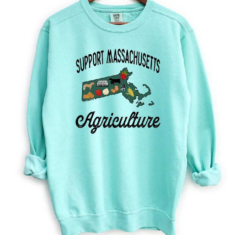 Support Massachusetts Crewneck (S-3XL) - Multiple Colors!