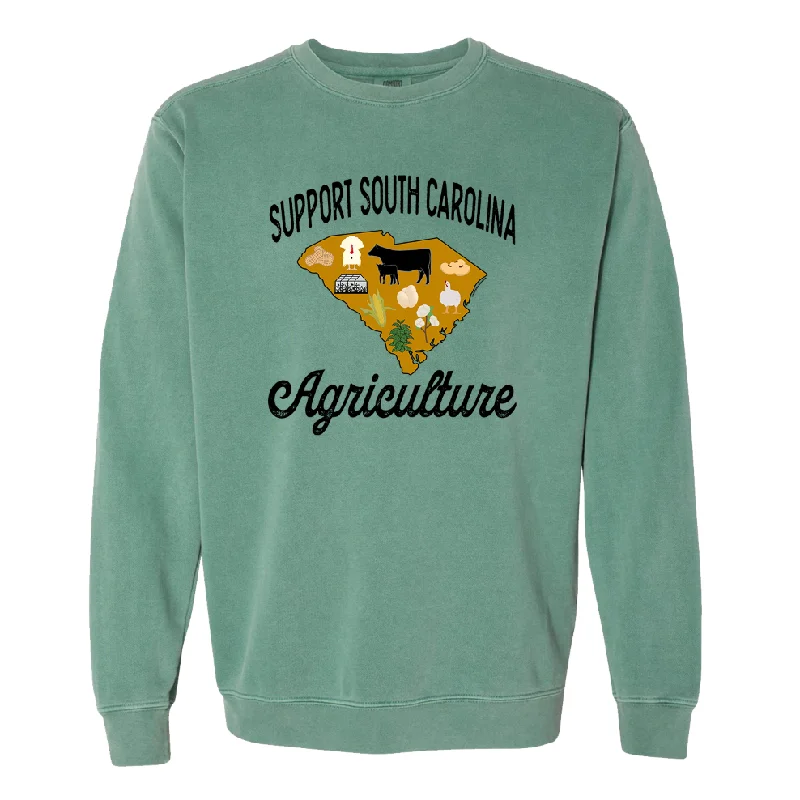 Support South Carolina Agriculture Crewneck (S-3XL) - Multiple Colors!