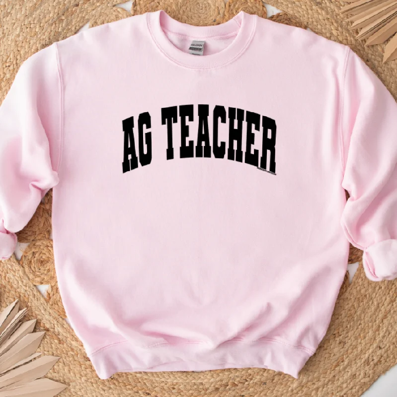 Varsity AG TEACHER BLACK INK Crewneck (S-3XL) - Multiple Colors!