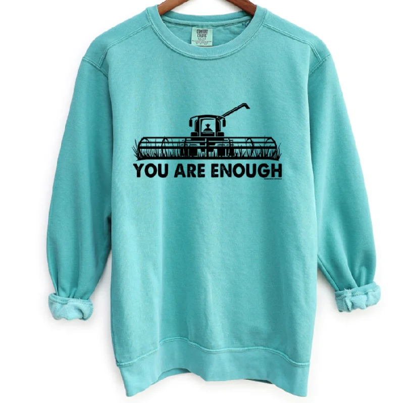 You Are Enough Crewneck (S-3XL) - Multiple Colors!