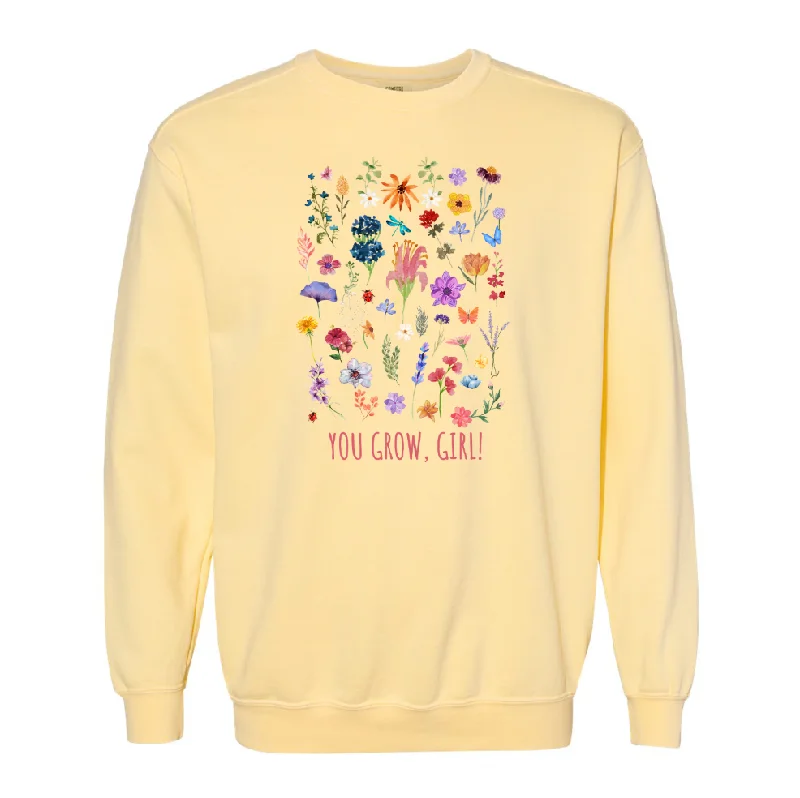 You Grow Girl Crewneck (S-3XL) - Multiple Colors!