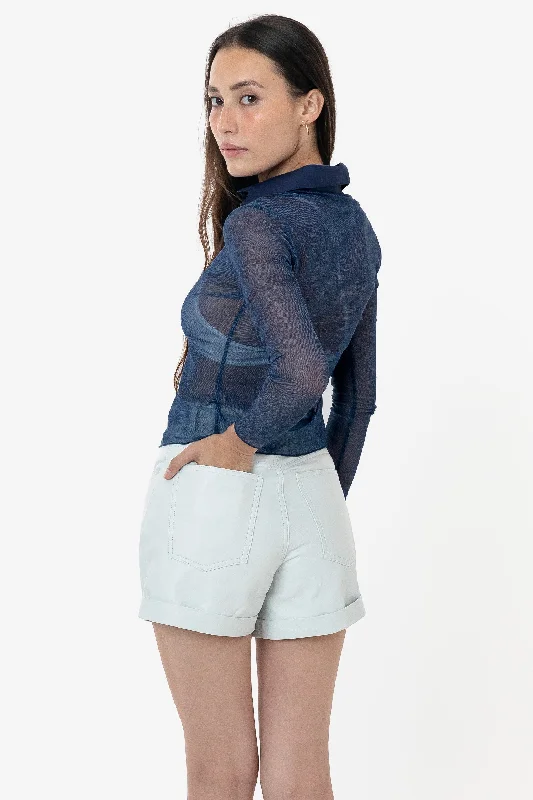 Dark Denim Print