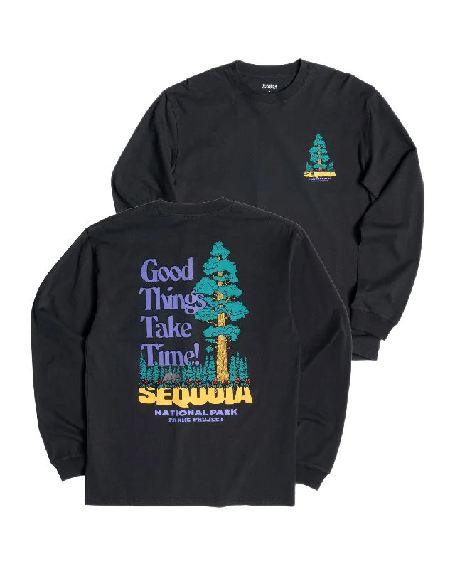 Sequoia Good Things Take Time Long Sleeve Tee