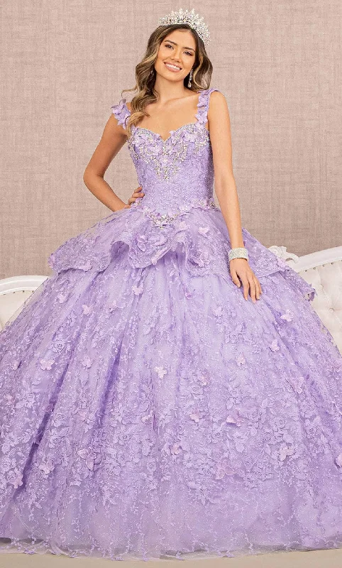 Elizabeth K GL3112 - Sweetheart Peplum Ballgown