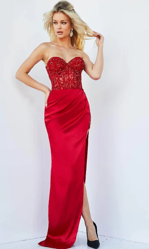 Jovani 22911 - Beaded Sweetheart Prom Dress