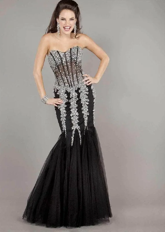 Jovani - Sweetheart Mermaid Evening Gown 5908SC