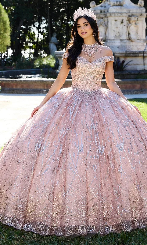 Princesa by Ariana Vara PR30132 - Rhinestone-Detailed Quinceanera Gown